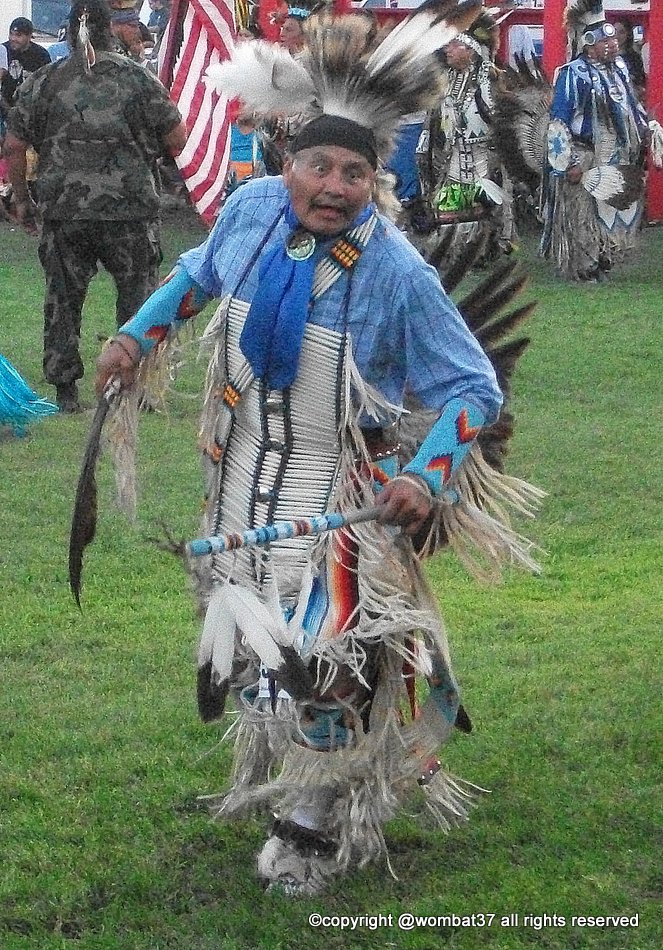 Shot at the Crow Creek Lakota Powwow 2014
